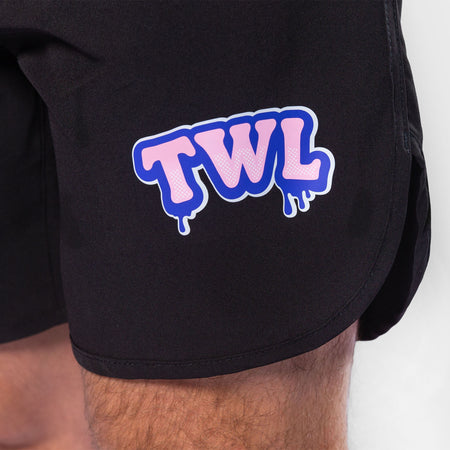 TWL - MEN'S FLEX SHORTS 2.0 - BLACK/TREATS