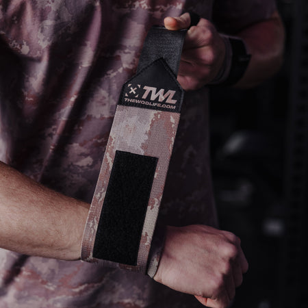 TWL - WOD WRIST WRAPS - TERRAIN CAMO