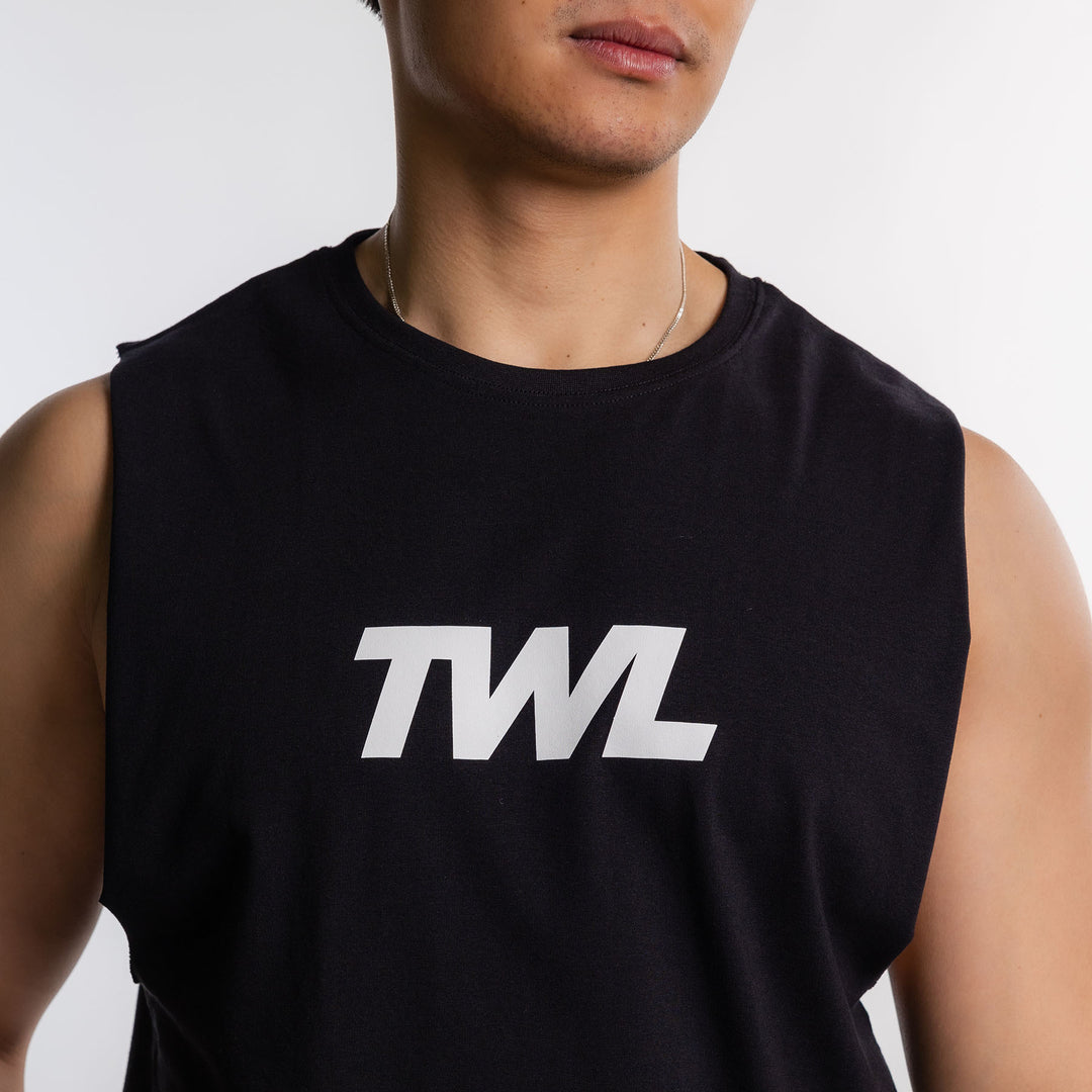 TWL - MEN'S EVERYDAY MUSCLE TANK - CORE - BLACK