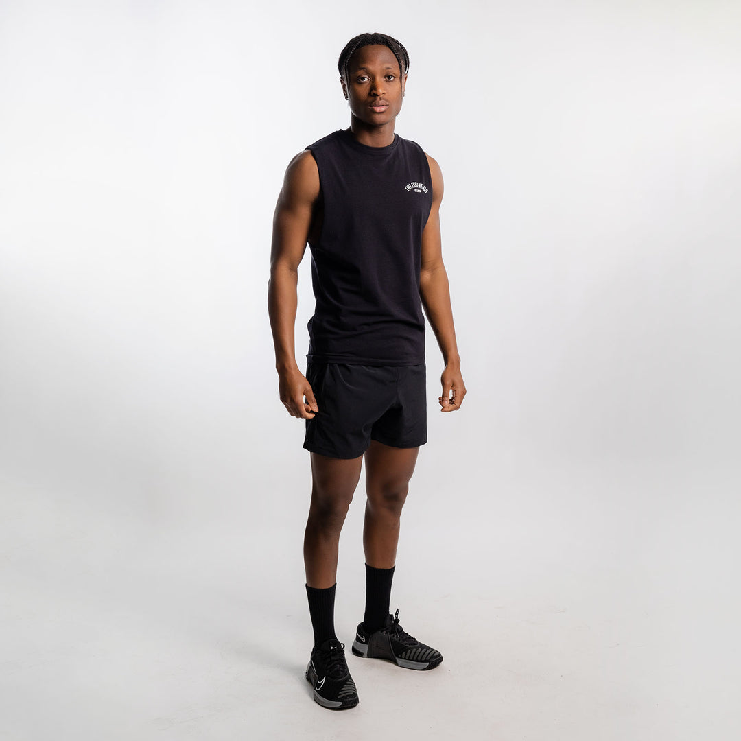 TWL - MEN'S EVERYDAY MUSCLE TANK - ESSENTIALS - BLACK