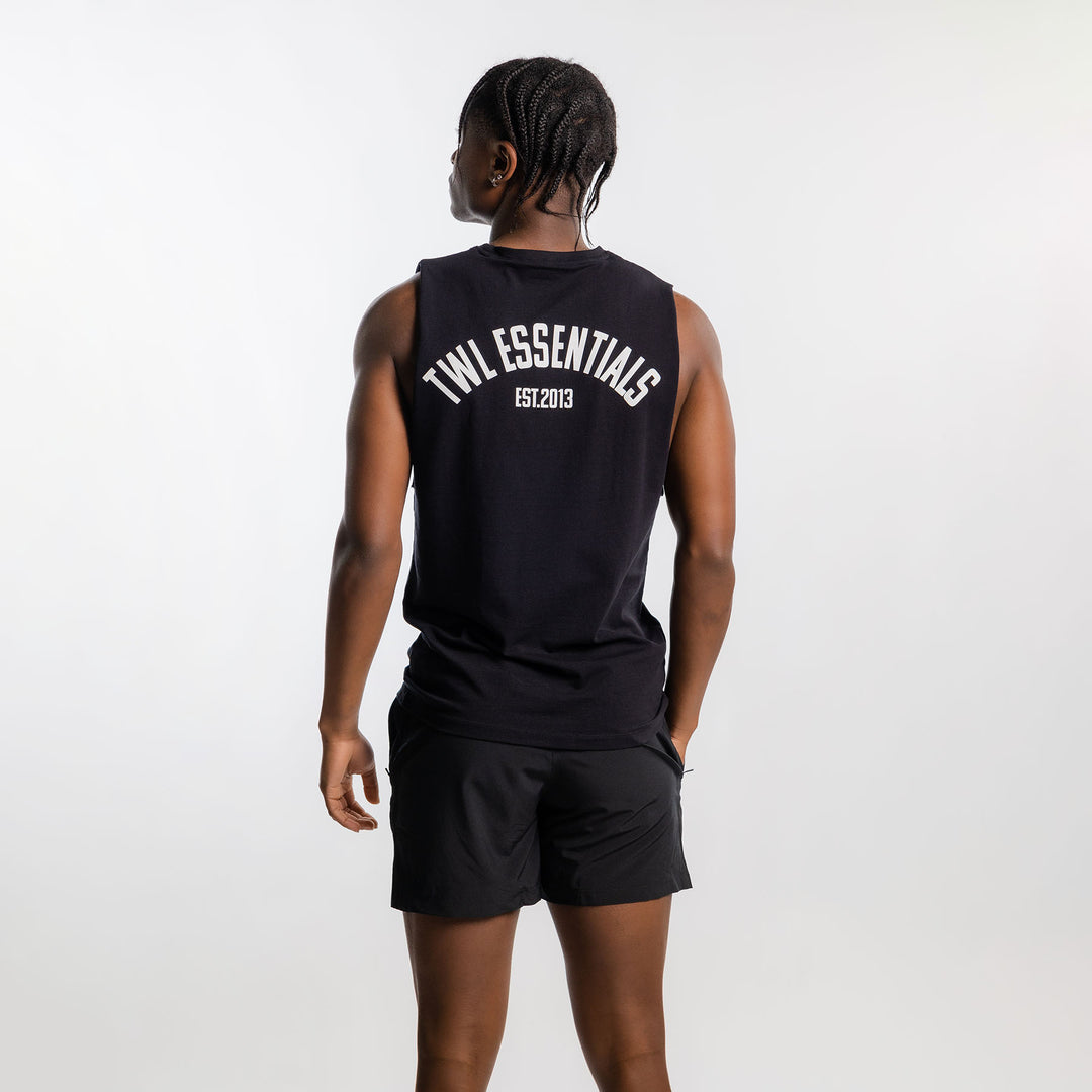 TWL - MEN'S EVERYDAY MUSCLE TANK - ESSENTIALS - BLACK