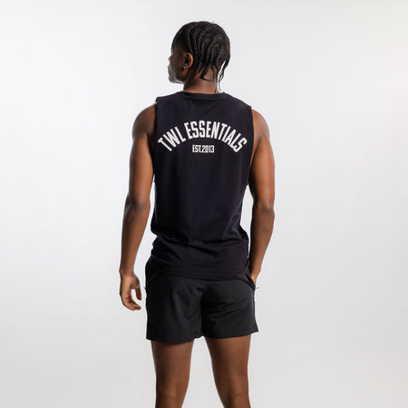 TWL - MEN'S EVERYDAY MUSCLE TANK - ESSENTIALS - BLACK