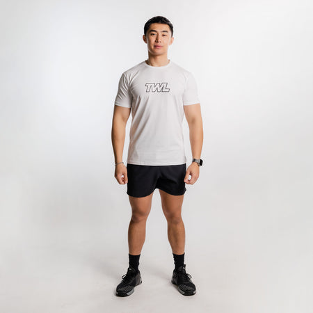 TWL - MEN'S EVERYDAY T-SHIRT - ATHLETE - WHITE