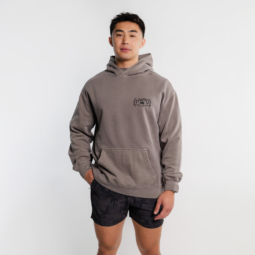 HWPO - RELAXED HOODIE - FADED GRAY [PRE-ORDER]