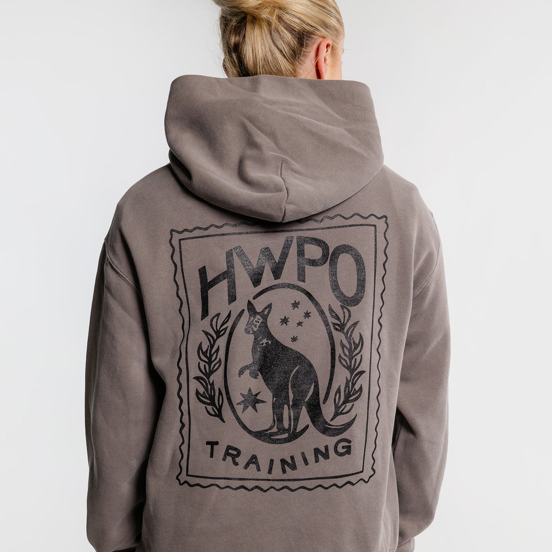 HWPO - RELAXED HOODIE - FADED GRAY [PRE-ORDER]