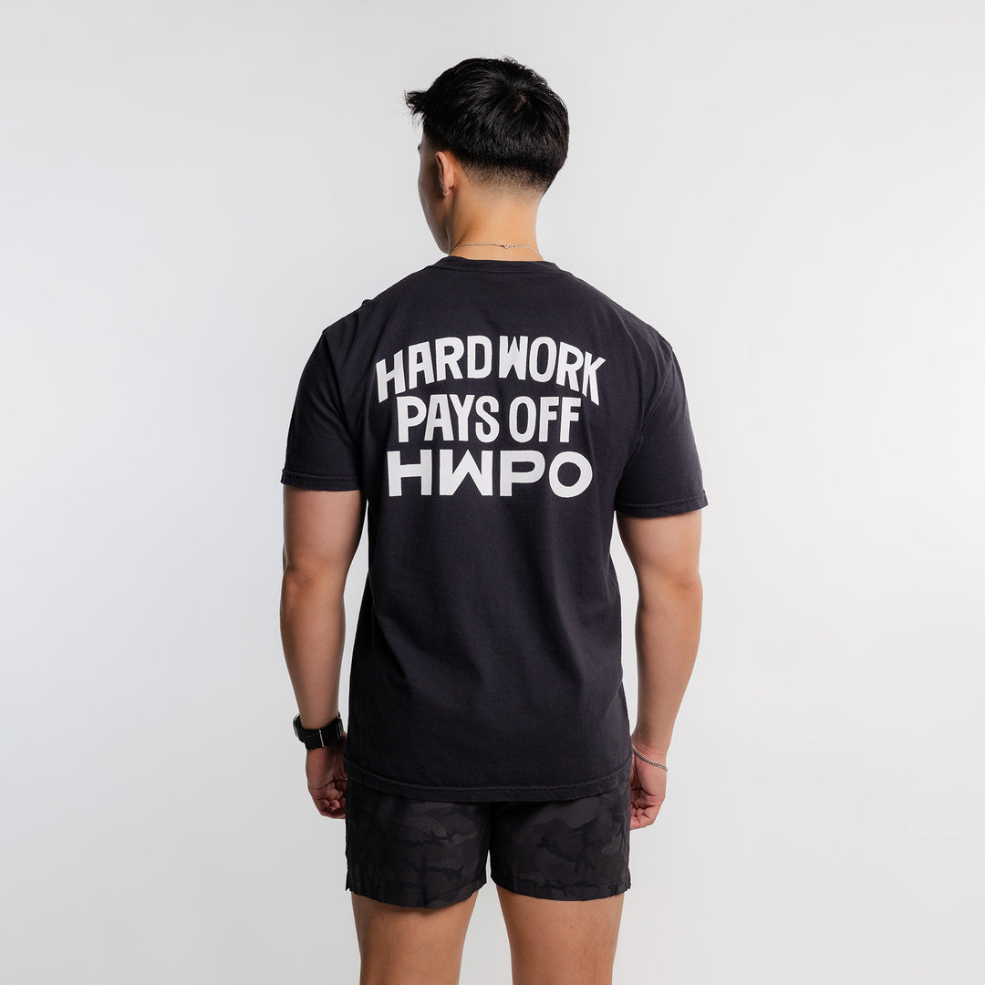 HWPO - STATEMENT T-SHIRT - BLACK/WHITE [PRE-ORDER]