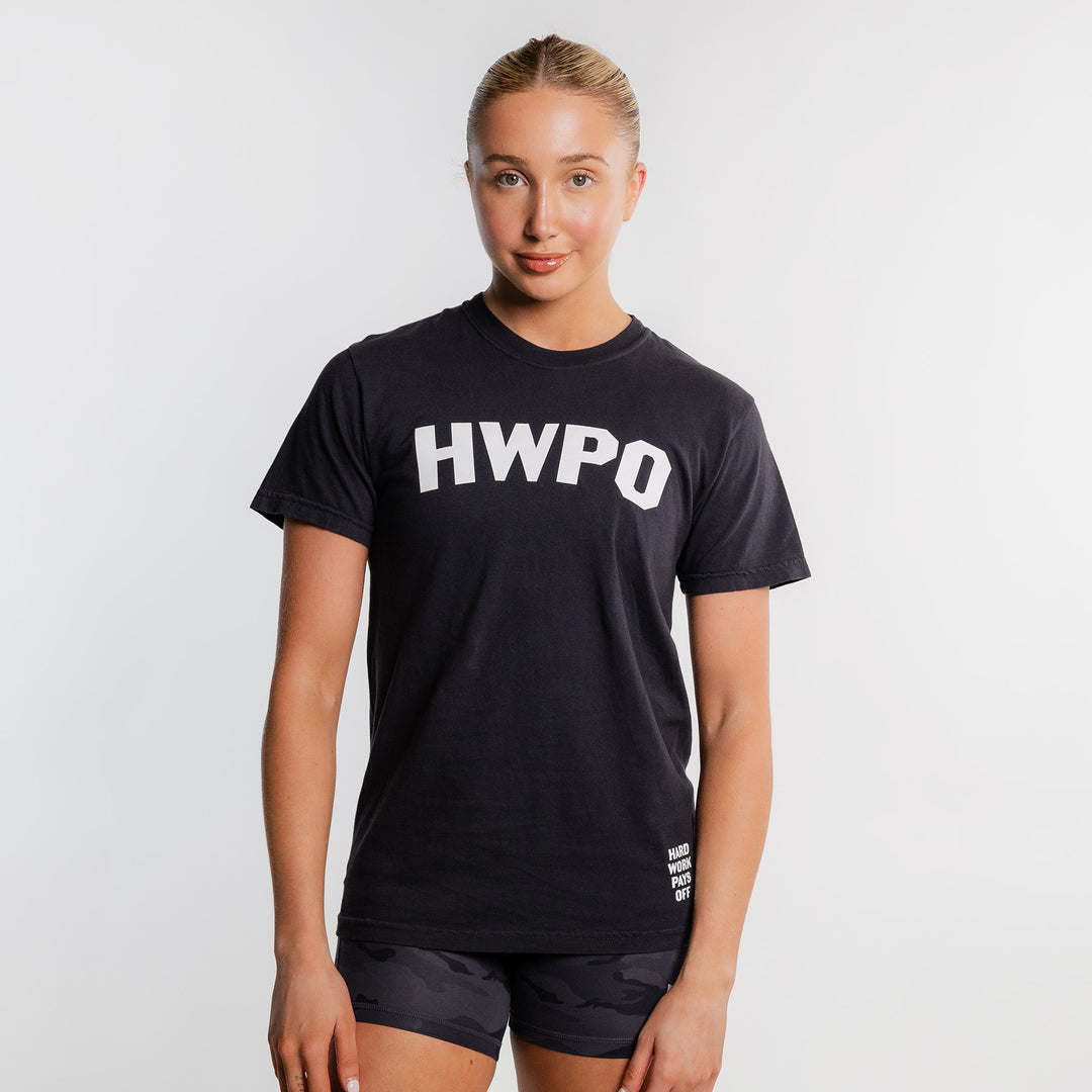 HWPO - STATEMENT T-SHIRT 2.0 - BLACK/WHITE [PRE-ORDER]