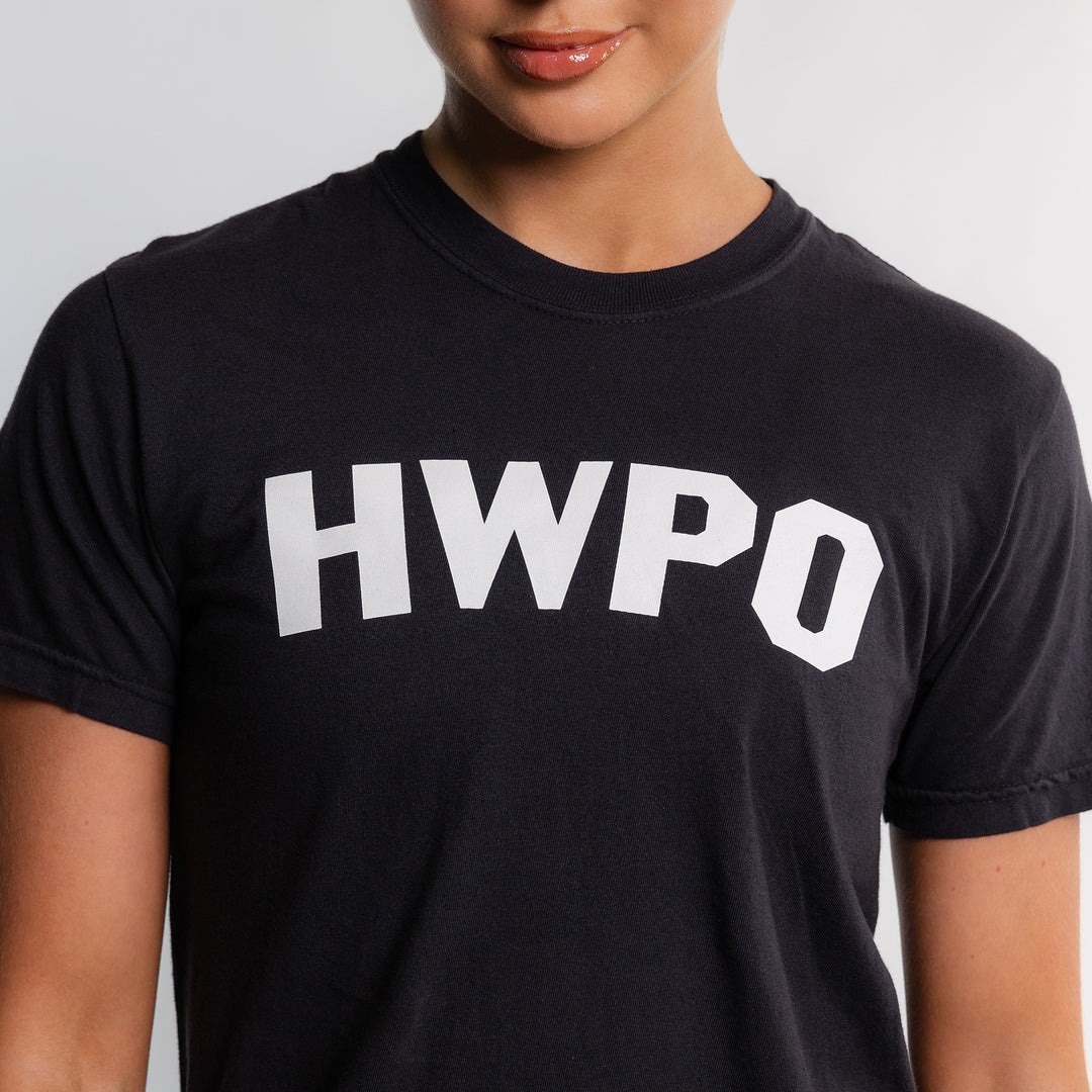 HWPO - STATEMENT T-SHIRT 2.0 - BLACK/WHITE [PRE-ORDER]