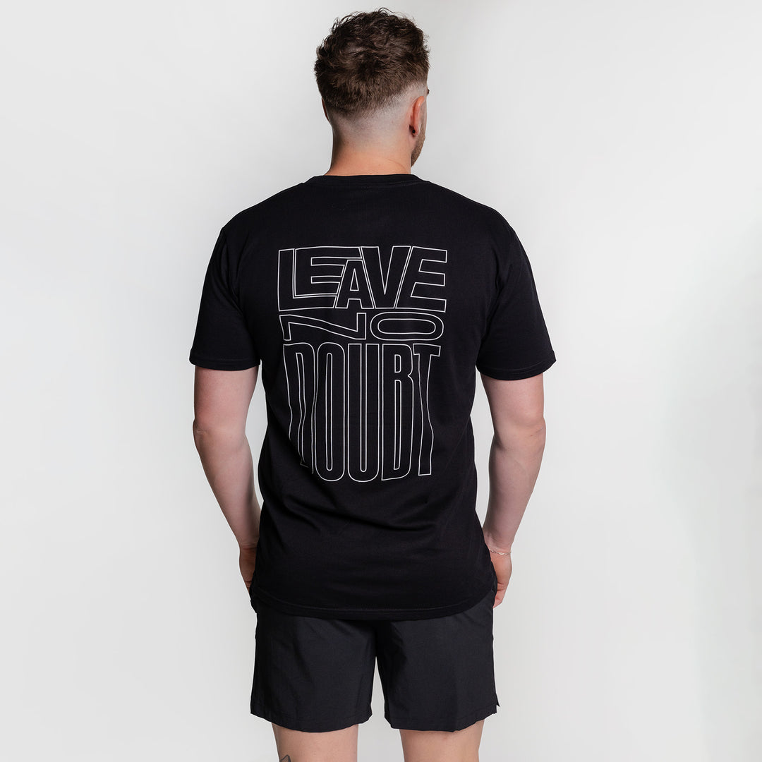 TWL - PRVN LEAVE NO DOUBT T-SHIRT - BLACK/GREY