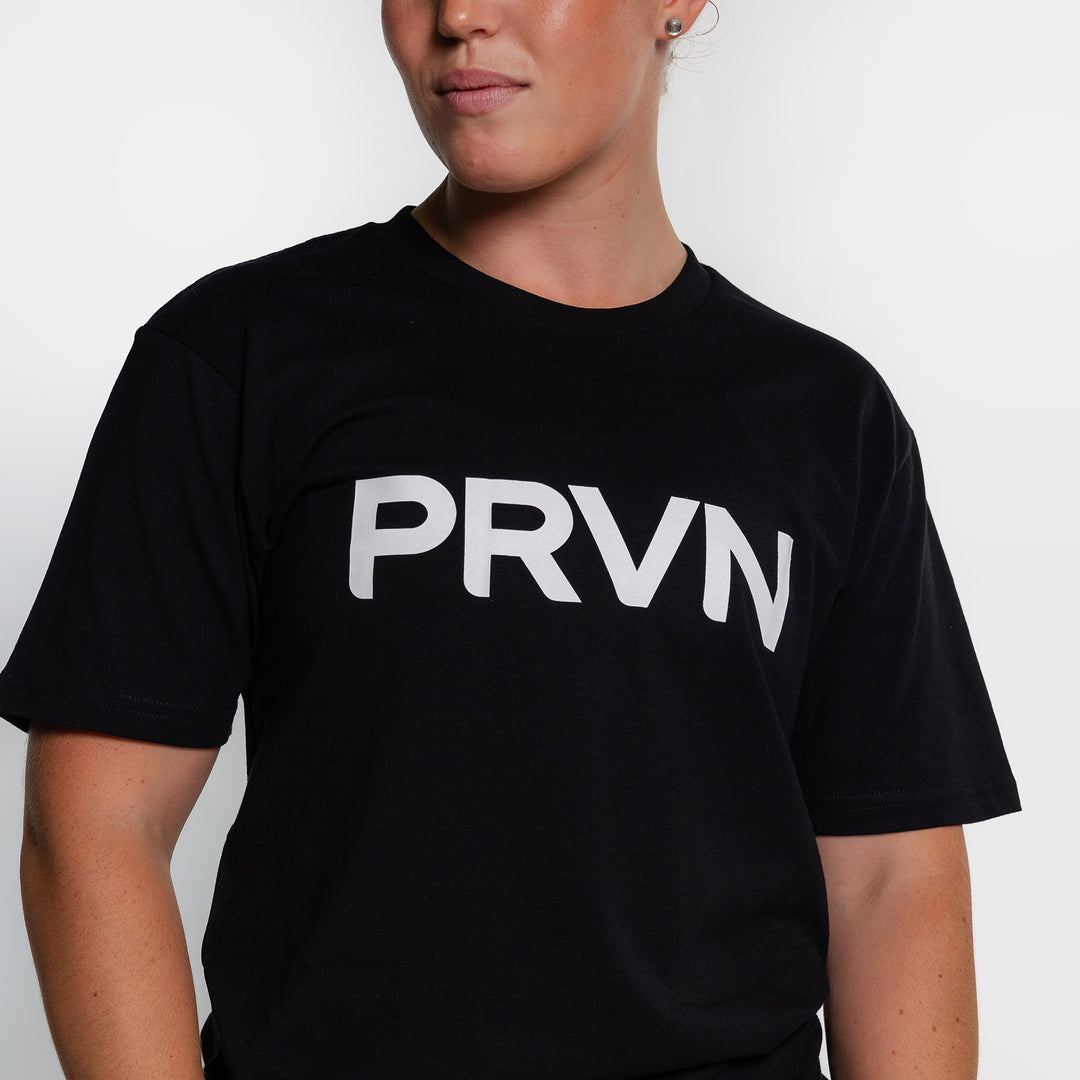 TWL - PRVN STAPLE T-SHIRT - BLACK/WHITE