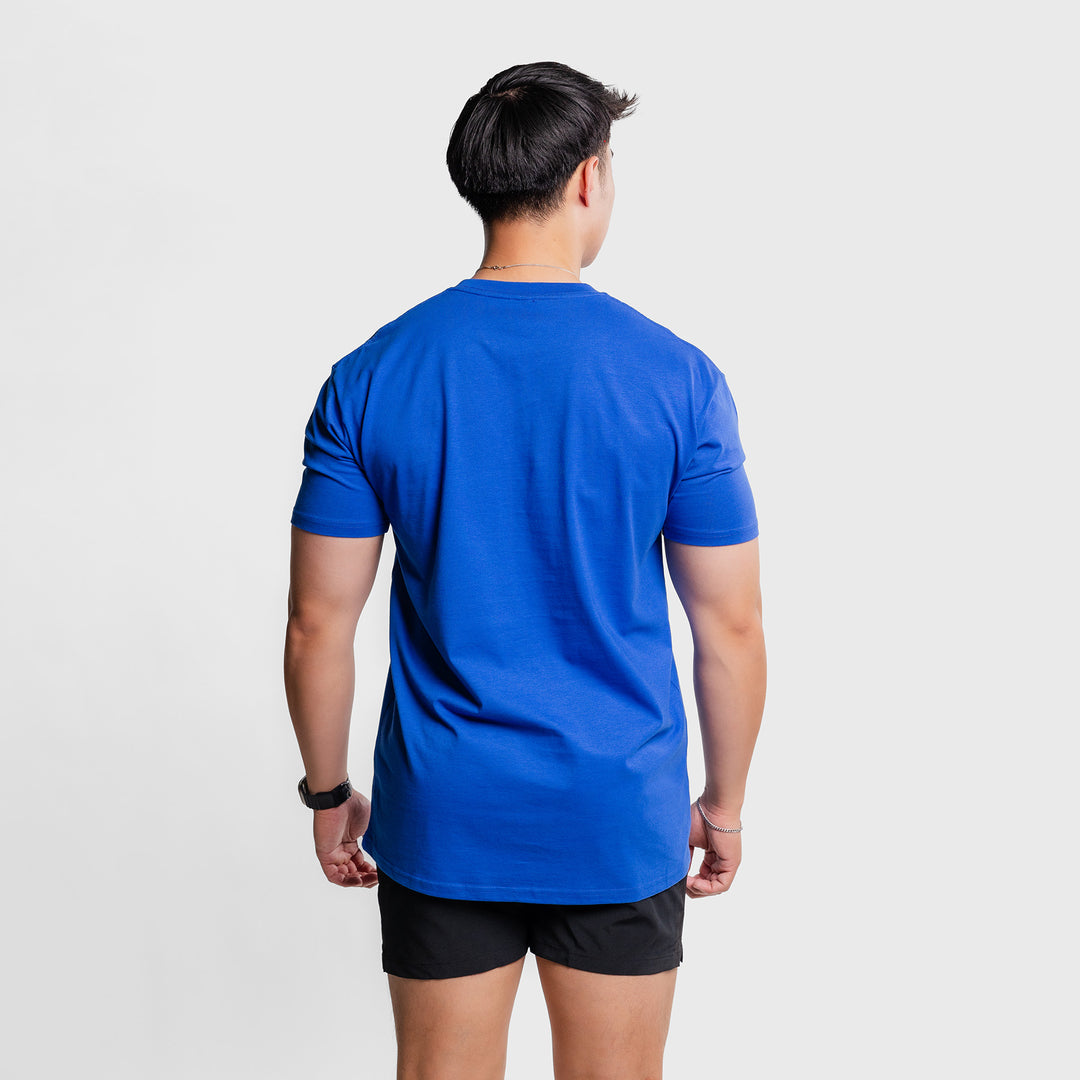 TWL - PRVN STAPLE T-SHIRT - BLUE/WHITE