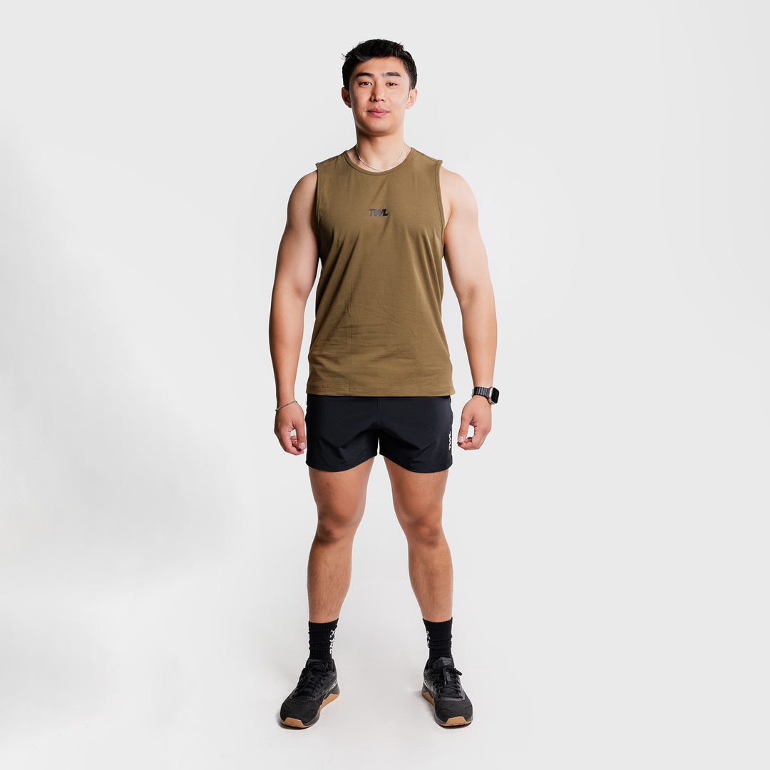 TWL - MEN'S EVERYDAY TANK - UNIFORM GREEN/BLACK