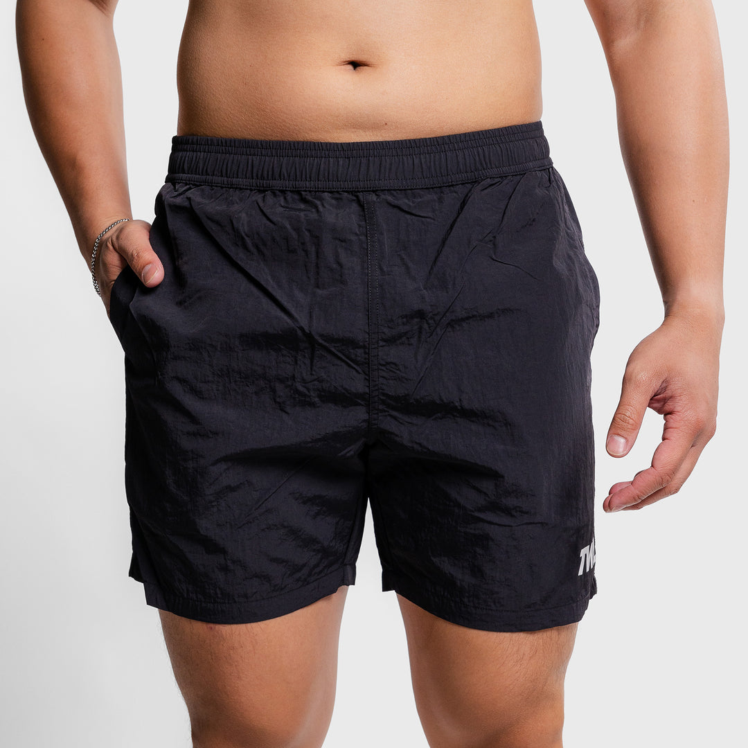 TWL - MEN'S SWIM SHORTS - BLACK