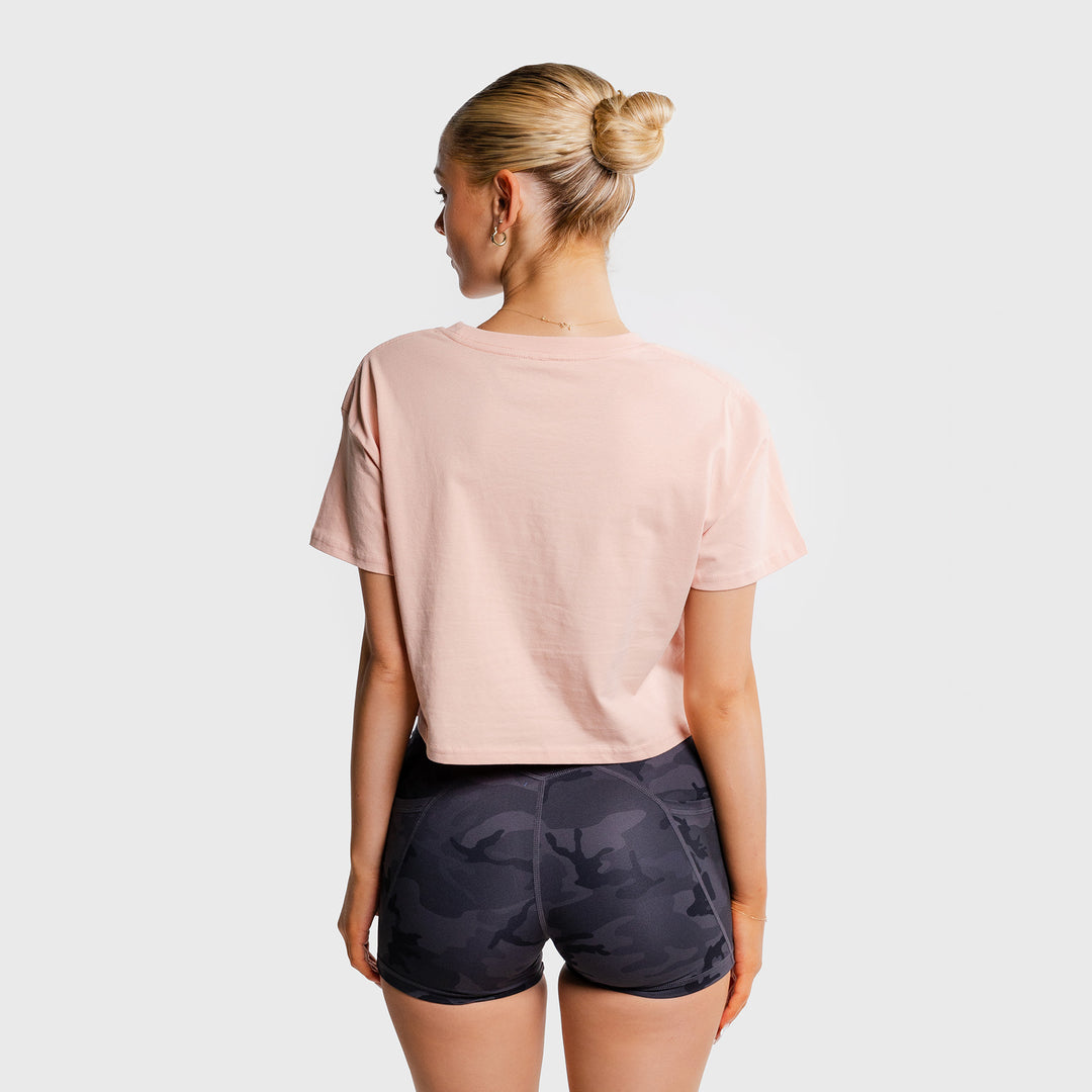 TWL - PRVN LND CROP - PALE PINK/ BLACK