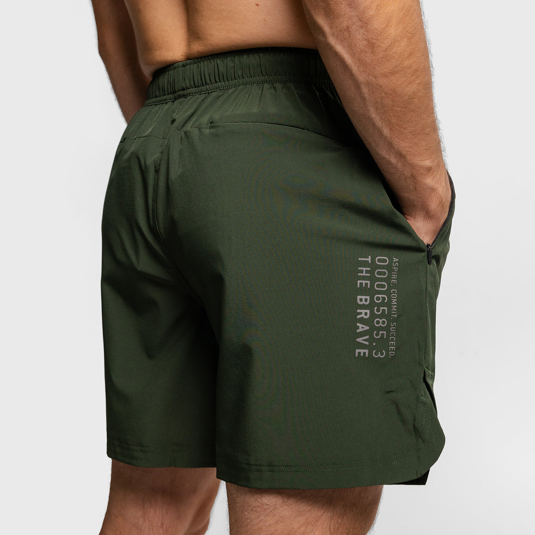 THE BRAVE - MEN'S CRUISER SHORT 3.0 - DARK OLIVE