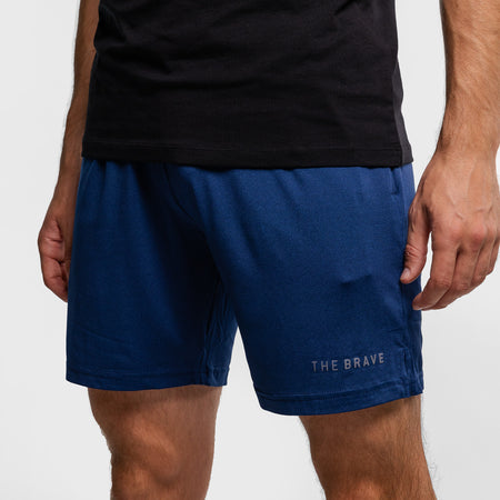 THE BRAVE - MEN'S AMPLIFY SHORTS - DARK NAVY HEATHER