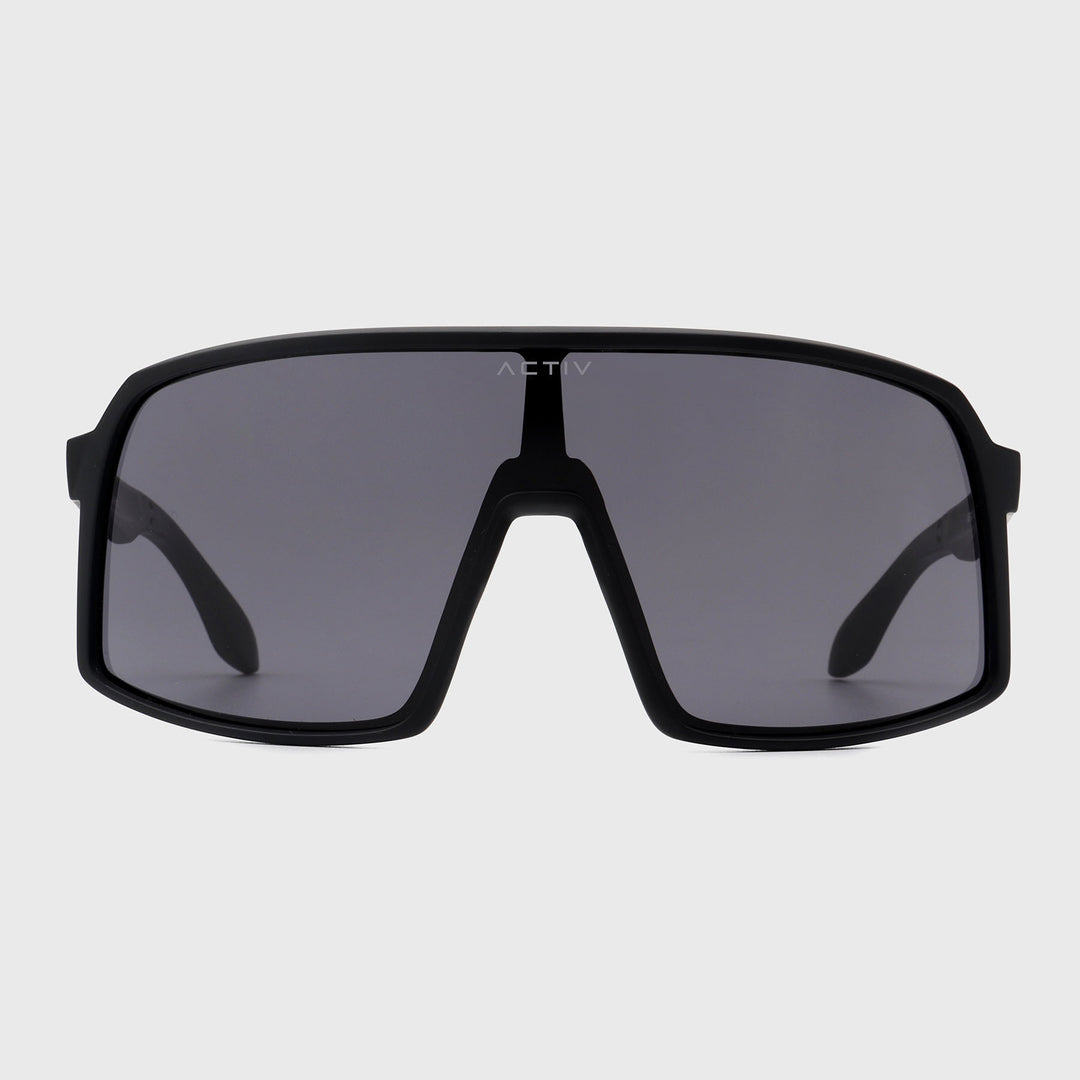 ACTIV - AERO  - Matte Black with Grey Lens