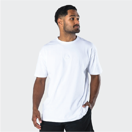 TWL - OVERSIZED T-SHIRT - ENDORPHINS - TRIPLE WHITE