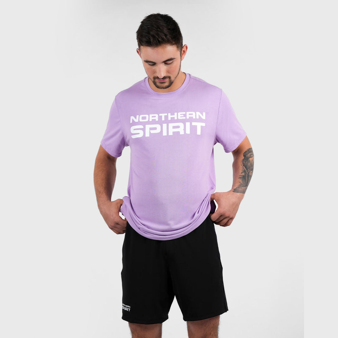 Northern Spirit - Men's Plain Regular Fit T-Shirt - ORCHID BLOOM