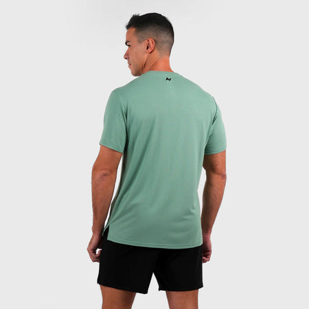 Northern Spirit - Men's Plain Regular Fit T-Shirt - SHALE GREEN