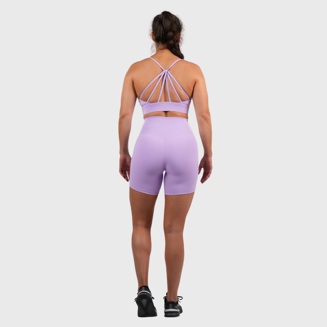 Northern Spirit - Cruiser CrossFit® Women's High Waisted Short 6-inch - ORCHID BLOOM