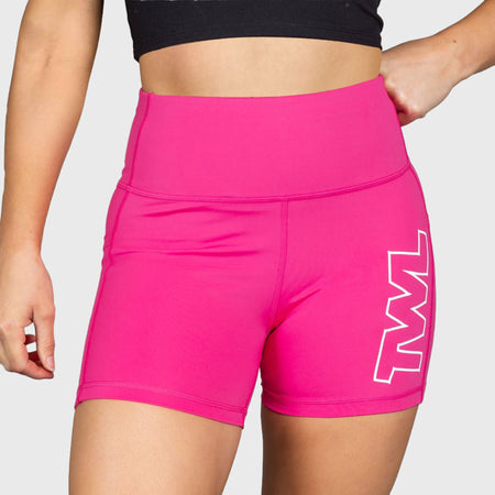 TWL - WOMEN'S ENERGY SHORTS - ATHLETE - RASPBERRY