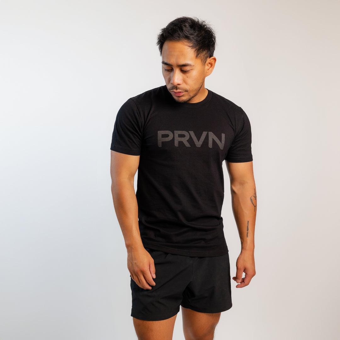 TWL - PRVN STAPLE T-SHIRT - BLACK/BLACK