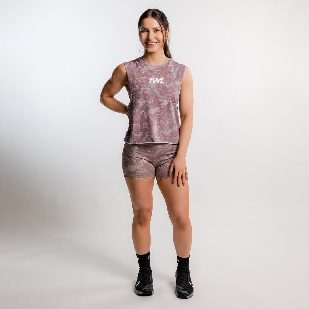 TWL - WOMEN'S SLASH CROP - TERRAIN CAMO