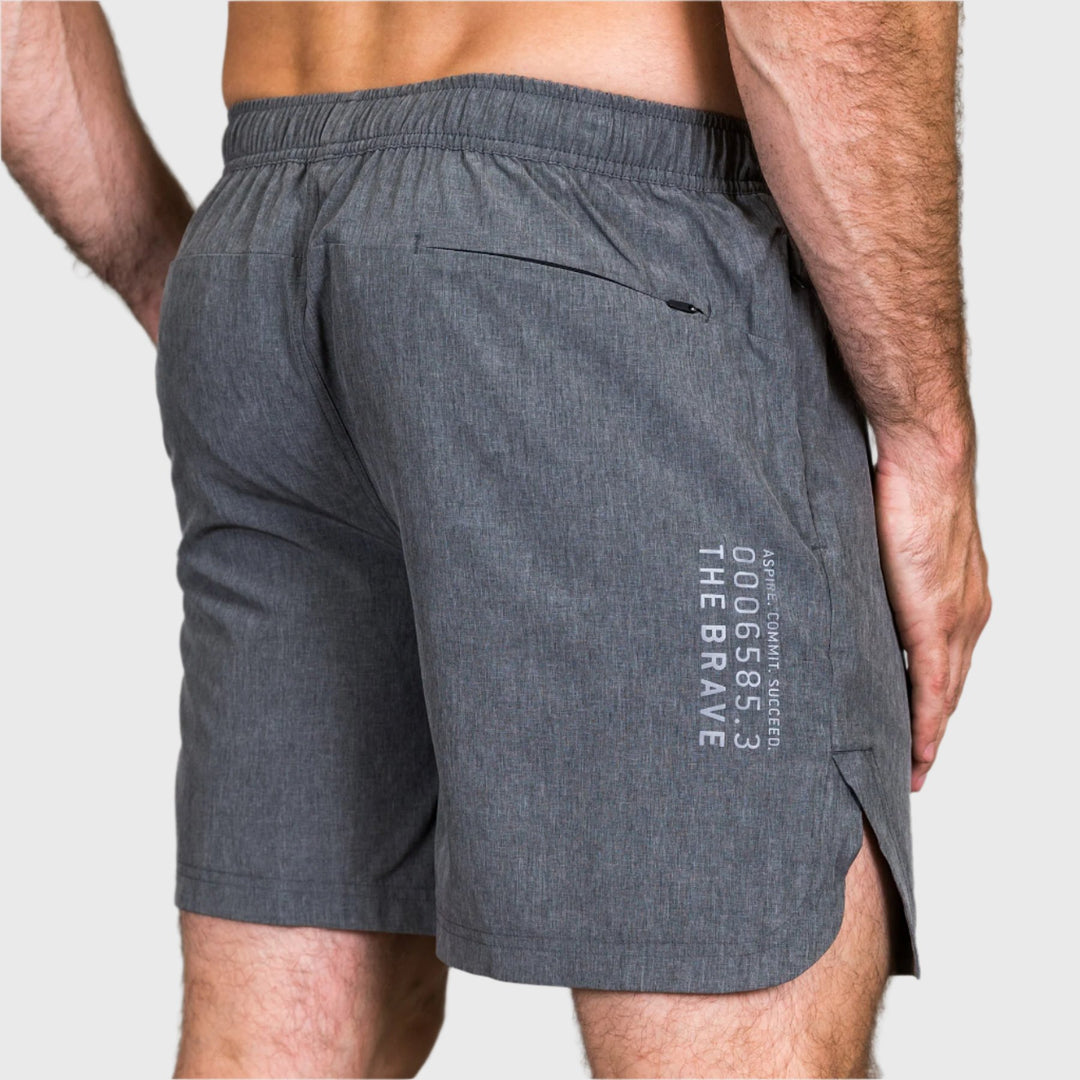 THE BRAVE - MEN'S CRUISER SHORT 3.0 - HEATHER GREY