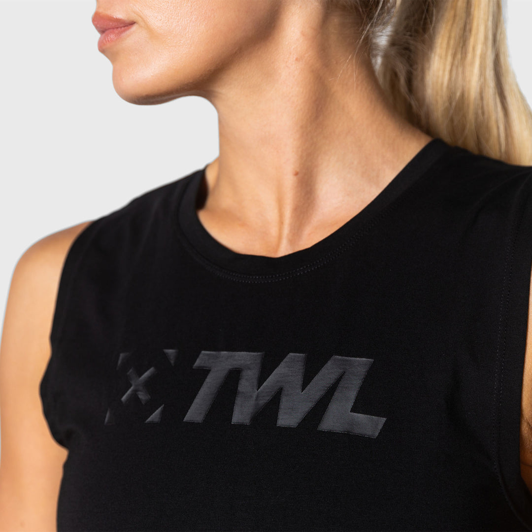 TWL - WOMEN'S EVERYDAY MUSCLE TANK - BLACK