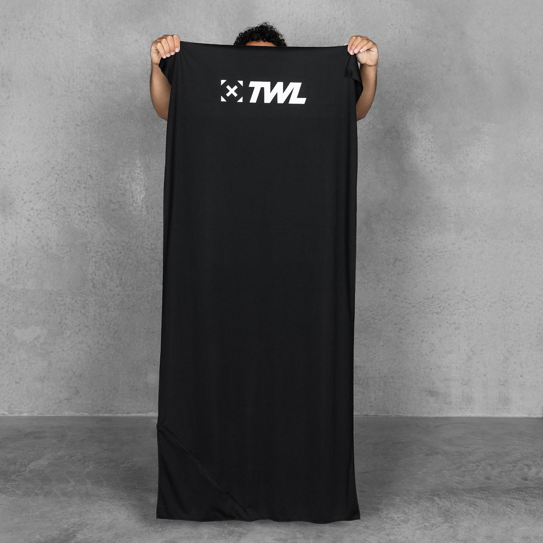 TWL - QUICK DRY TOWEL - BLACK - EXTRA LARGE