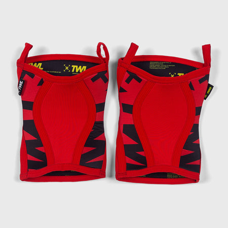 TWL - EVERYDAY KNEE SLEEVES (PAIR) - 5mm & 7mm - ARTISAN RED/BLACK