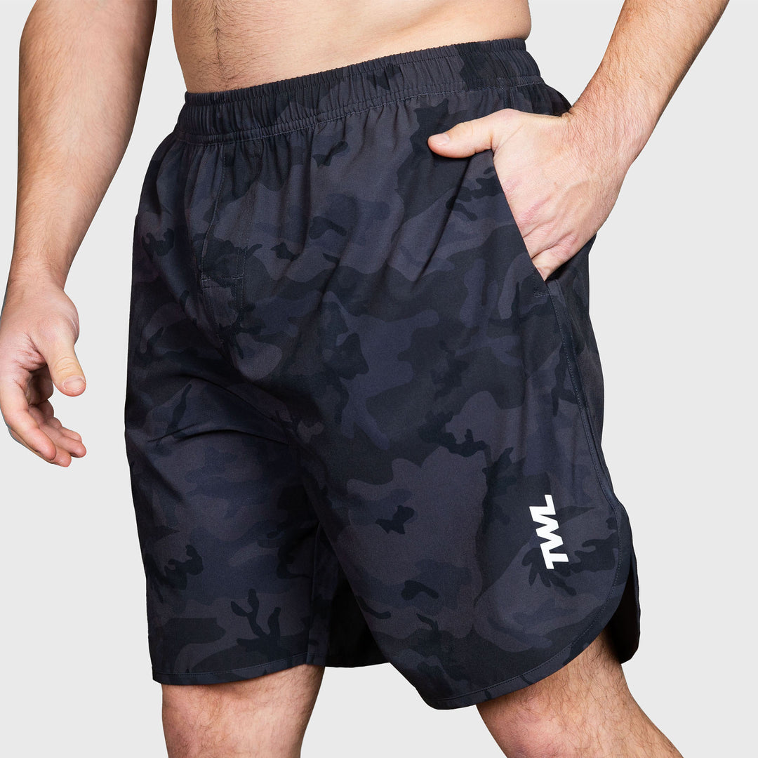 TWL - Men's Flex Shorts 3.0 - Black Camo