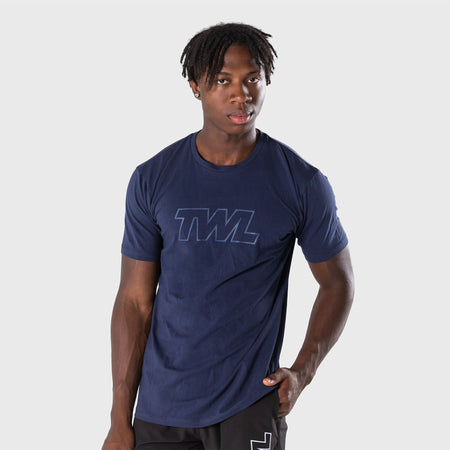 TWL - OVERSIZED T-SHIRT - ATHLETE/MIDNIGHT NAVY