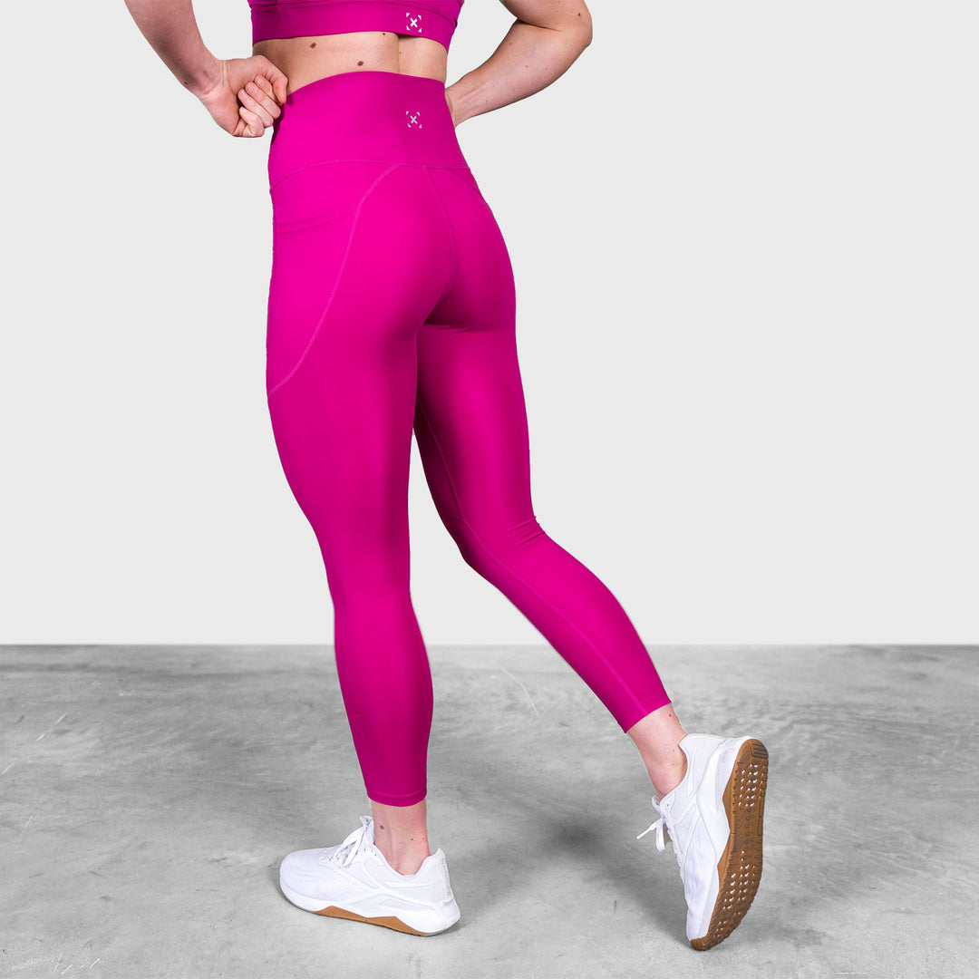TWL - WOMEN'S ENERGY HIGH WAISTED 7/8TH TIGHTS - ORCHID