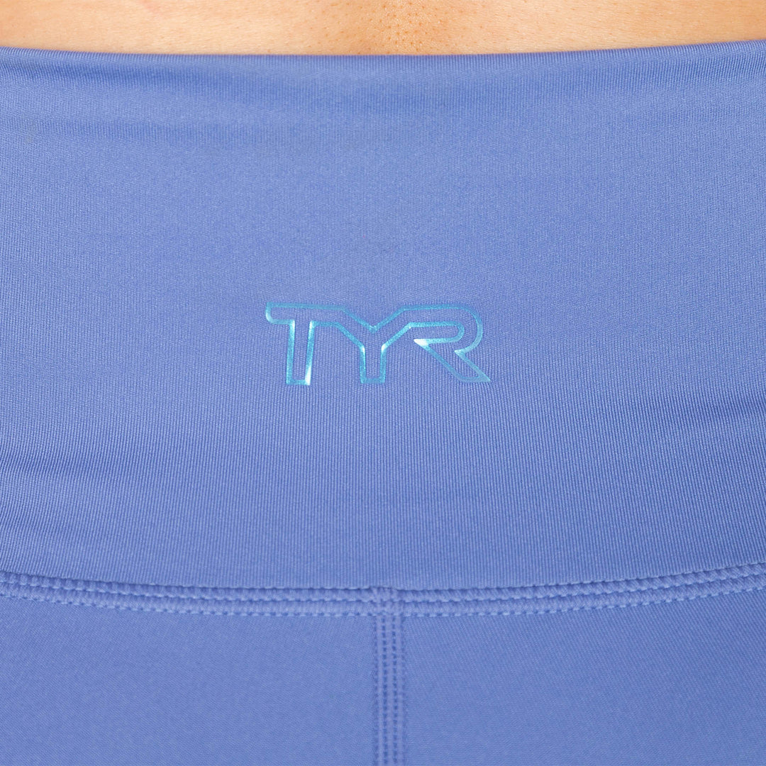TYR - WOMEN'S BASE KINETIC HI-RISE SHORTS 2" - BLUE ICE