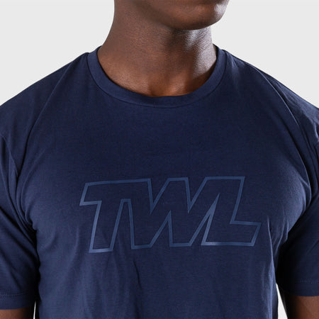 TWL - MEN'S EVERYDAY T-SHIRT - ATHLETE - MIDNIGHT NAVY