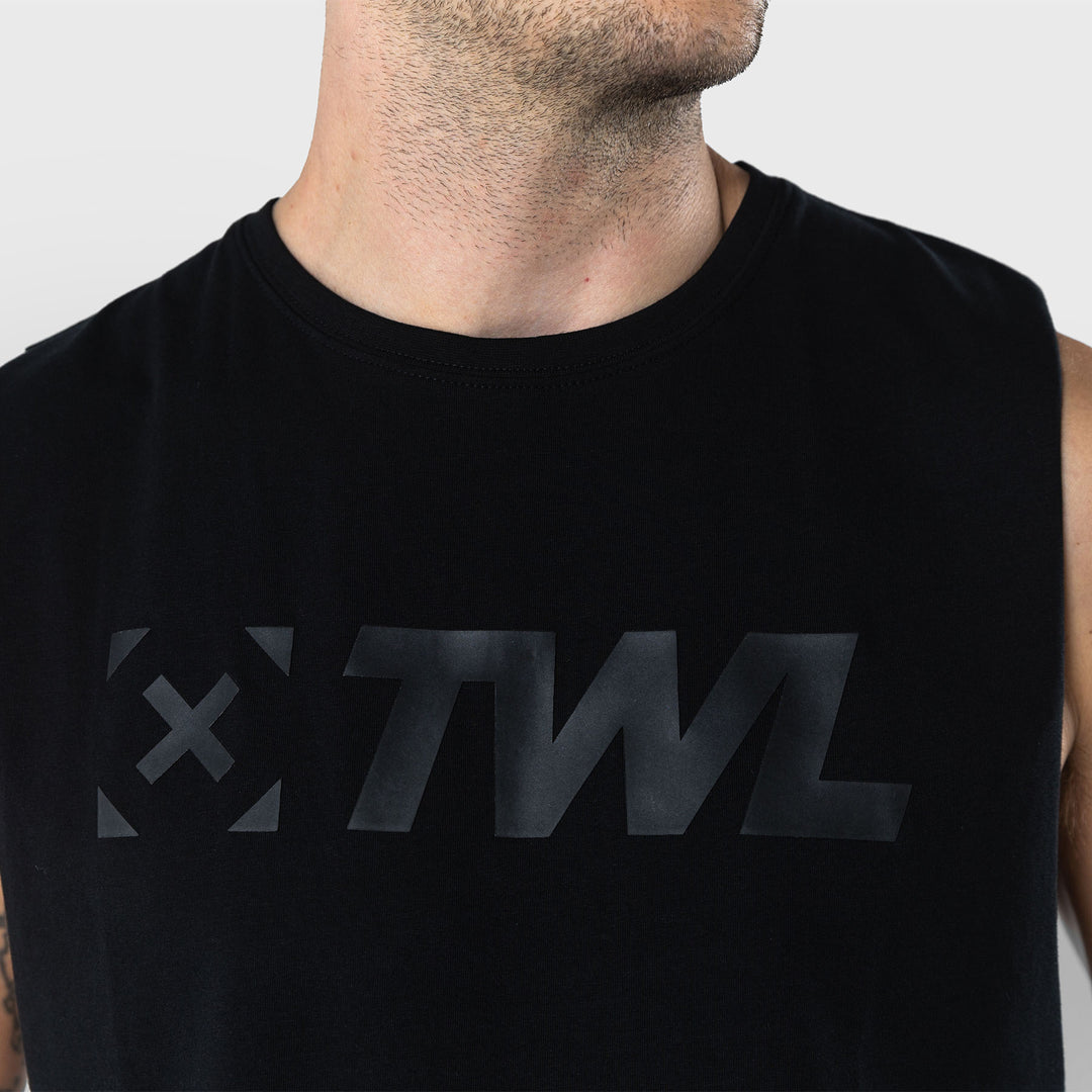 TWL - MEN'S EVERYDAY MUSCLE TANK 2.0 - TRIPLE BLACK