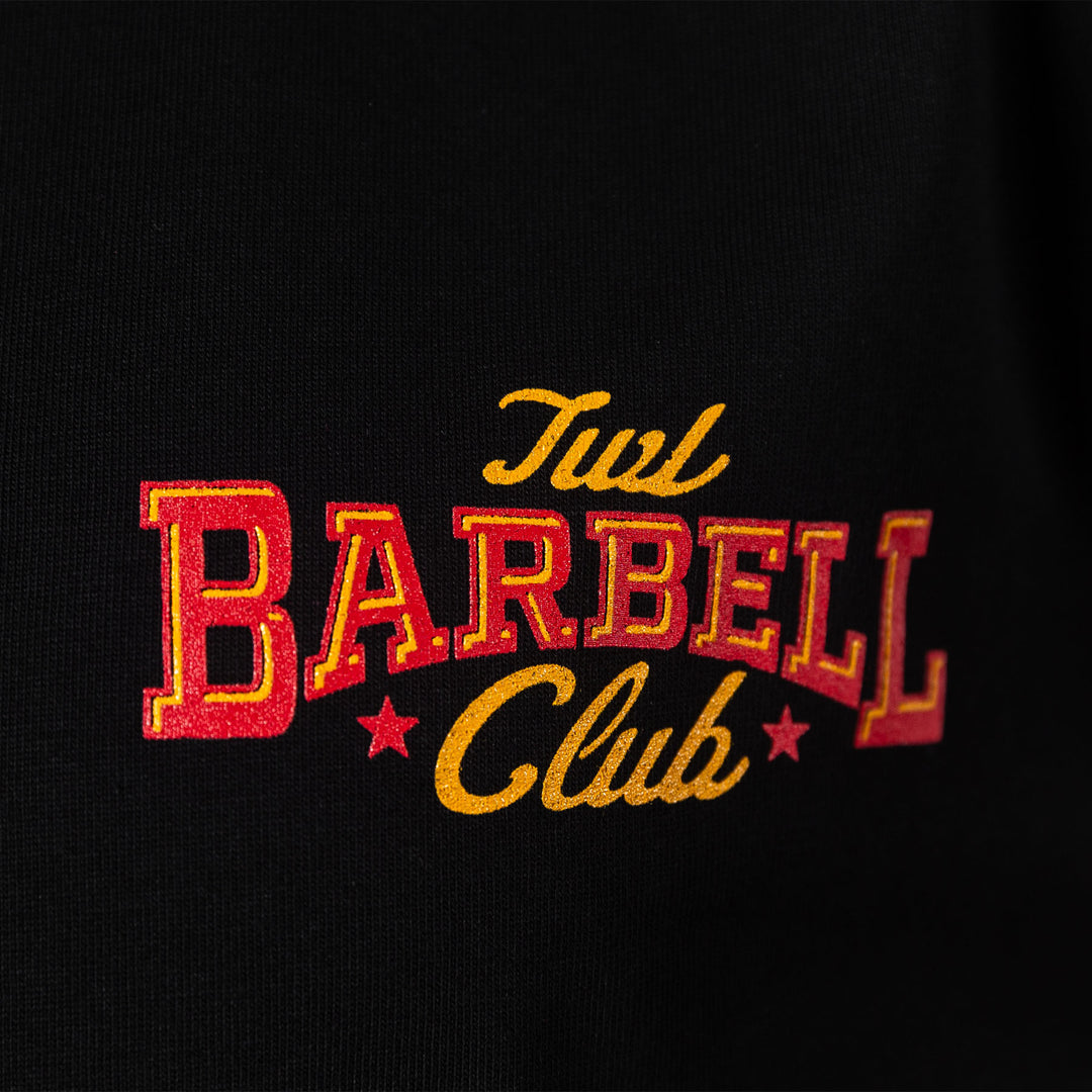 TWL - LIFESTYLE OVERSIZED T-SHIRT - BARBELL CLUB - UNTAMED - BLACK