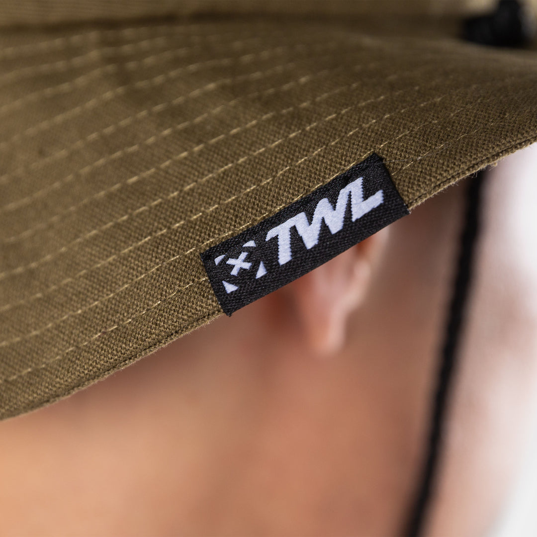 TWL - BOONIE HAT WITH VELCRO PATCH - OLIVE