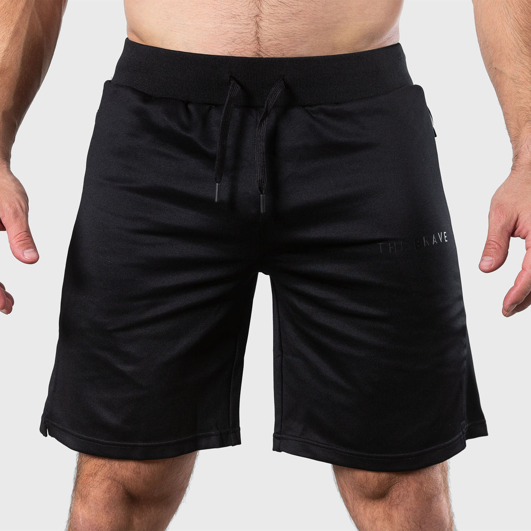 THE BRAVE - MEN'S ADAPT SHORTS - BLACK