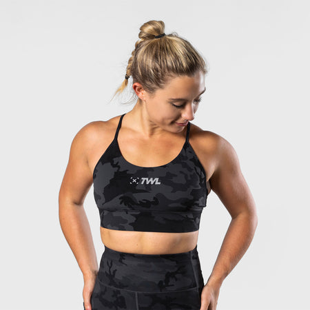 TWL - WOMEN'S PULSE BRA - BLACK CAMO