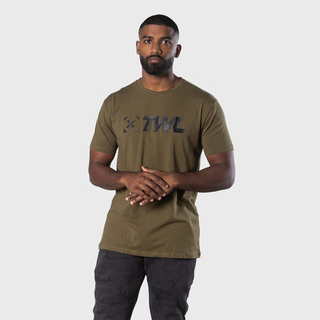 TWL - MEN'S EVERYDAY T-SHIRT - UNIFORM GREEN/BLACK