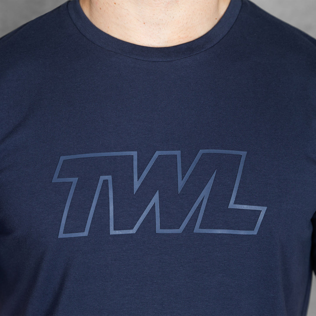 TWL - MEN'S EVERYDAY T-SHIRT 2.0 - ATHLETE 2.0 - MIDNIGHT NAVY/MIDNIGHT NAVY