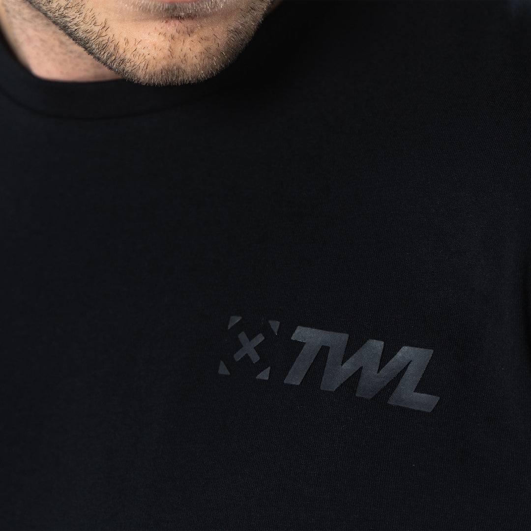 TWL - MEN'S EVERYDAY T-SHIRT 2.0 SL - TRIPLE BLACK
