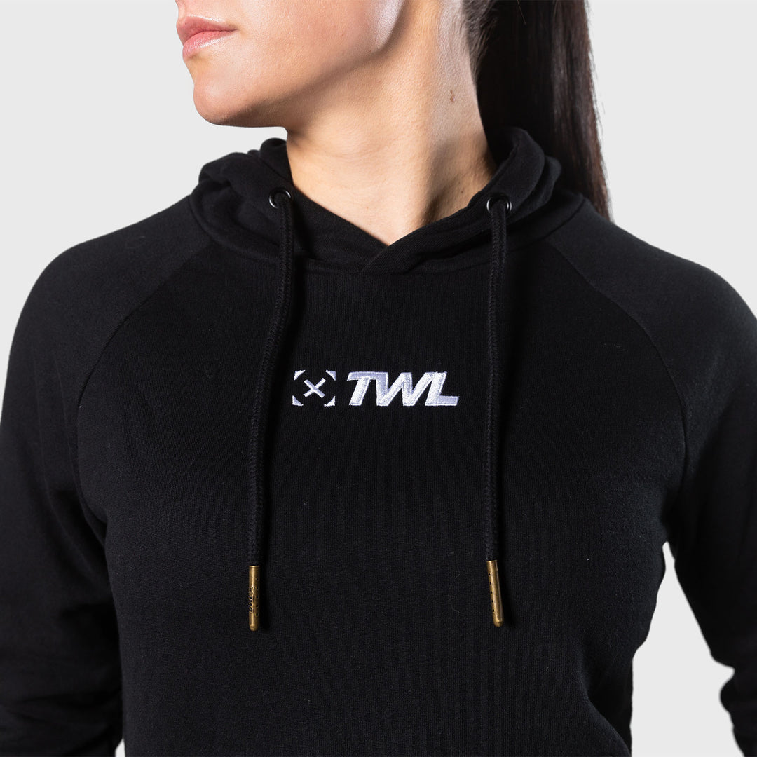 TWL - WOMEN'S APACHE OVERHEAD HOODIE - BLACK