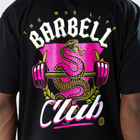 TWL - LIFESTYLE OVERSIZED T-SHIRT  - VIPER - BARBELL CLUB - BLACK