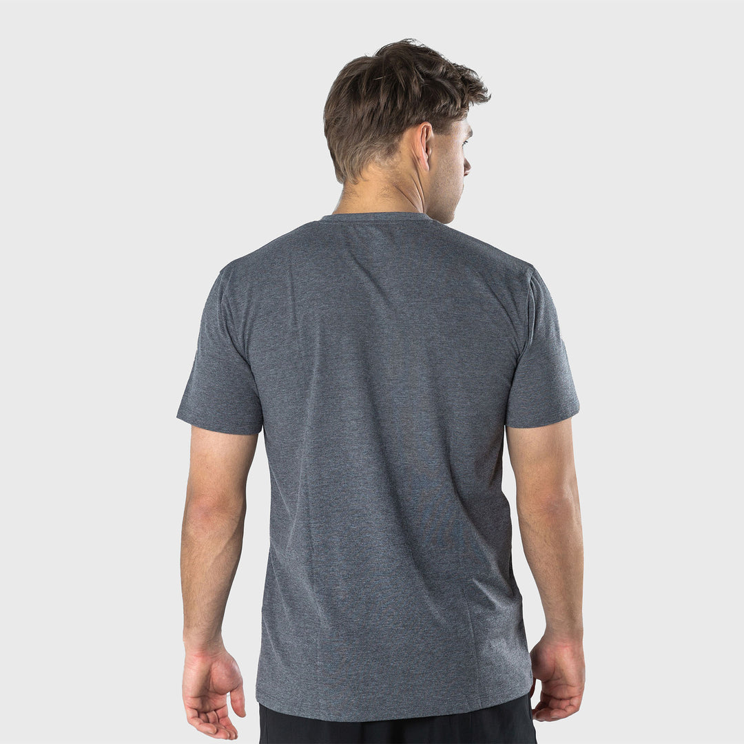 TWL - Men's Everyday T-Shirt 2.0 - CHARCOAL MARL/BLACK