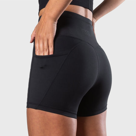 TWL - WOMEN'S ENERGY SHORTS - ATHLETE - BLACK/BLACK