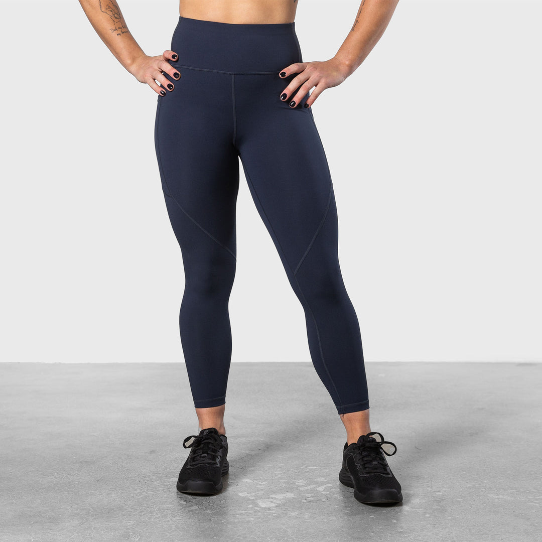 TWL - WOMEN'S ENERGY HIGH WAISTED 7/8TH TIGHTS - MIDNIGHT NAVY